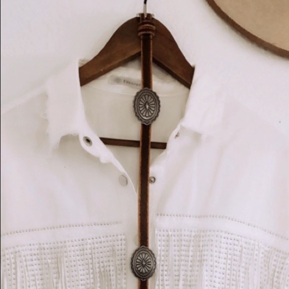 Boho Western Sunburst Concho Gunmetal Brown Belt main image 5